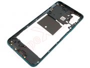 Crush green front / central housing with frame for Huawei P Smart 2021, PPA-LX2
